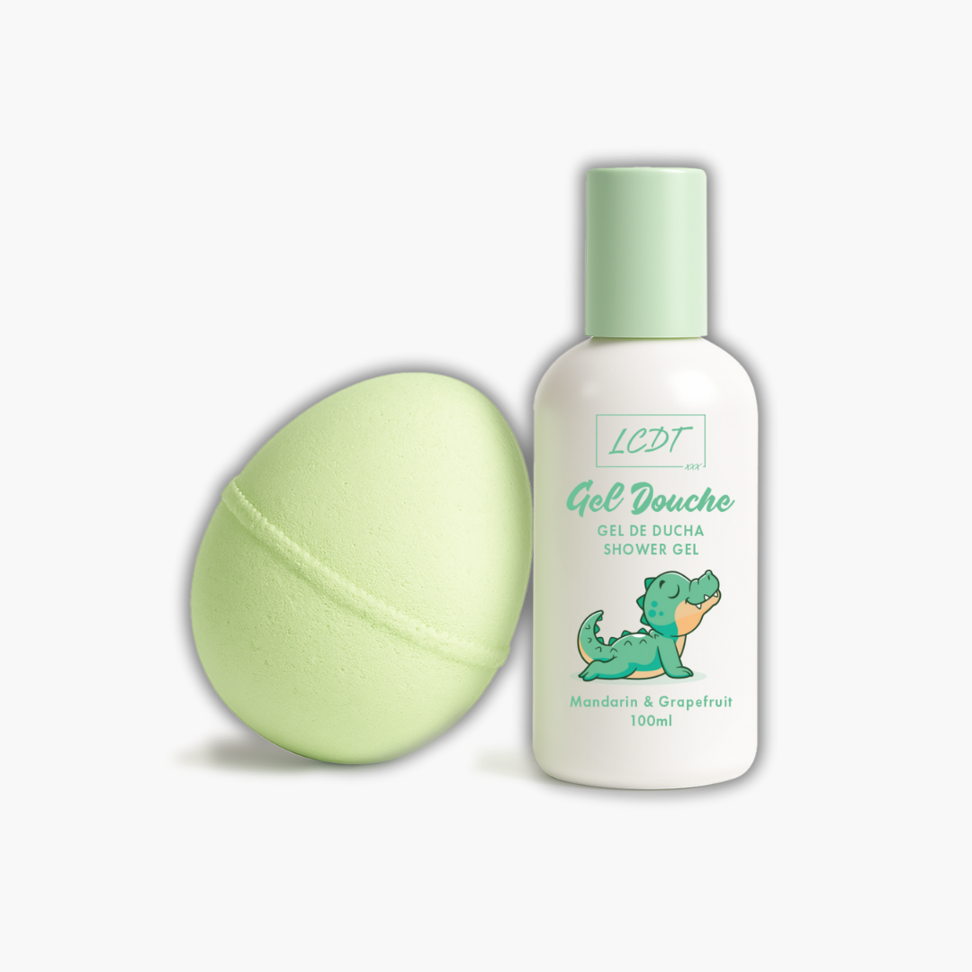 Coffret de bain - Dino