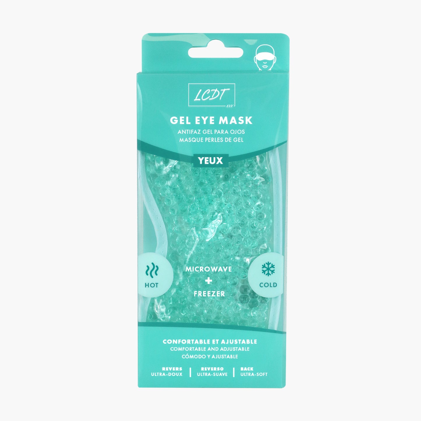 Masque perles de gel pour les yeux