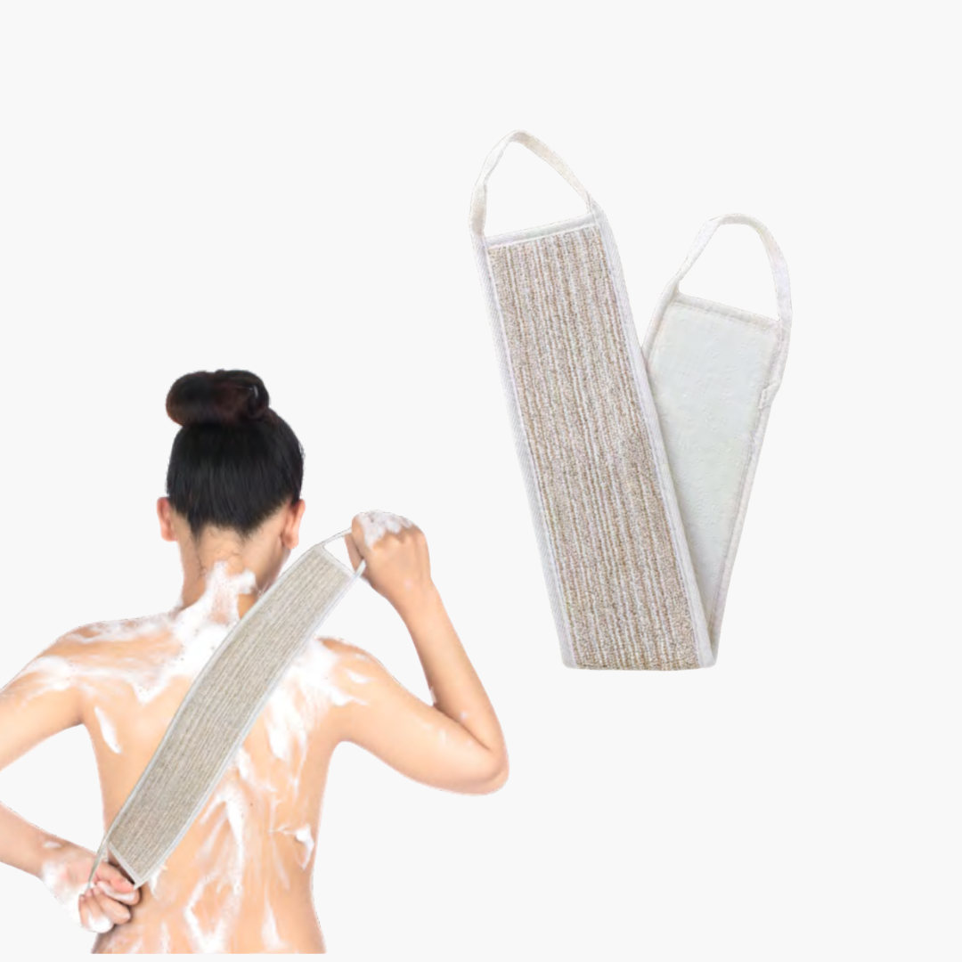BANDE EXFOLIANTE POUR LE DOS