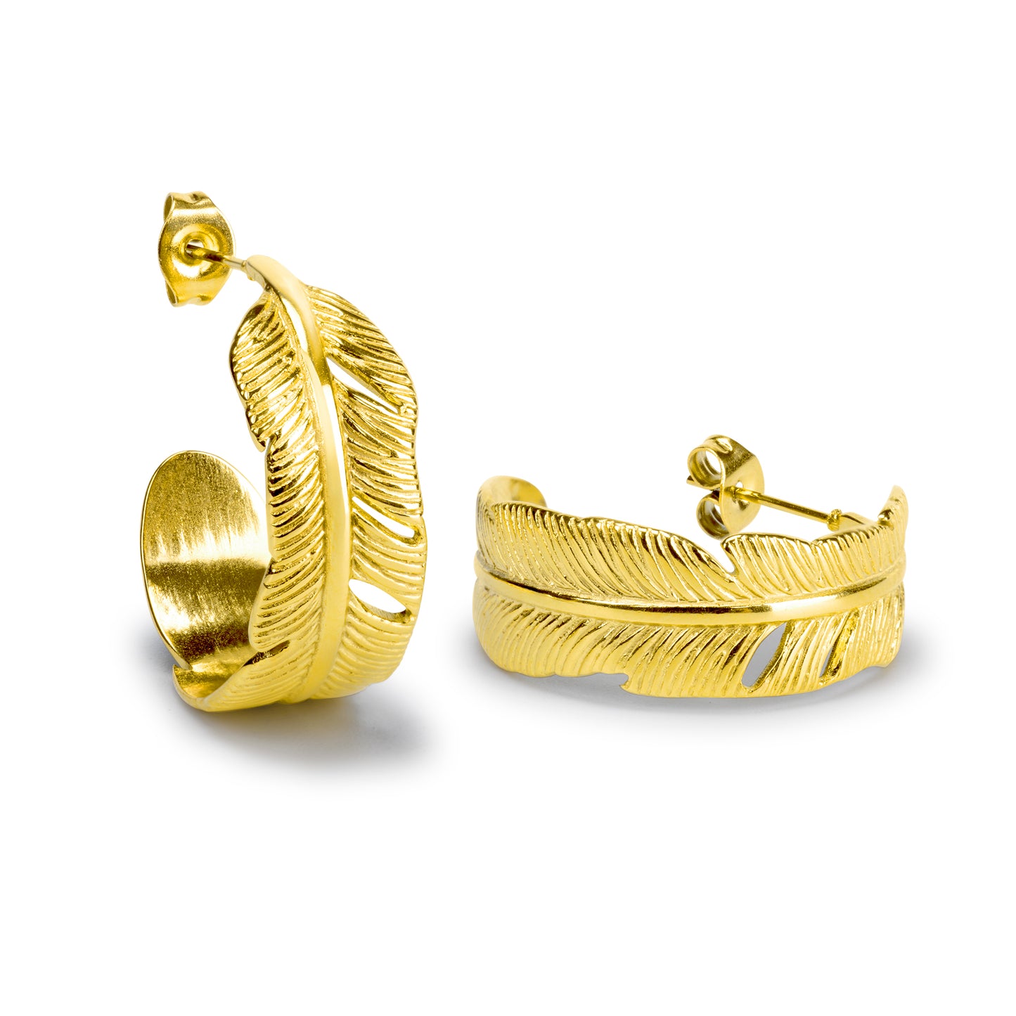 Boucles d'oreilles - Gold Leaf