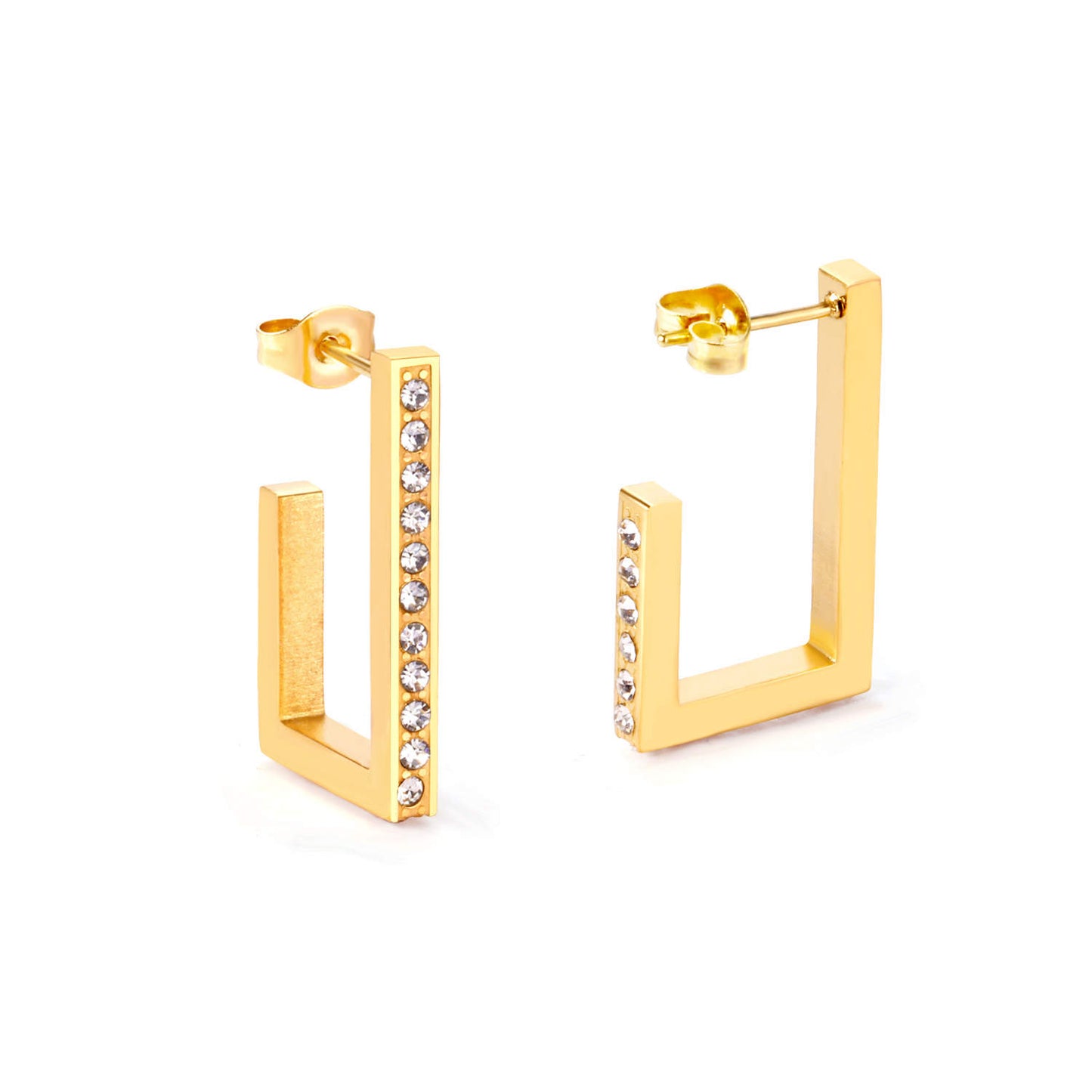 Boucles d'oreilles - Gold & Diamond