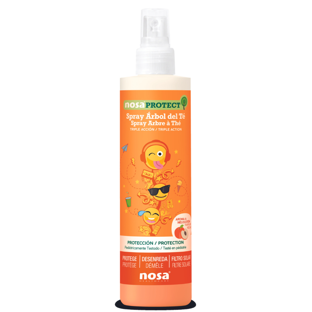 Spray Arbre à Thé Nosa Protect - 250ml (Fraise/Pomme/Pêche)