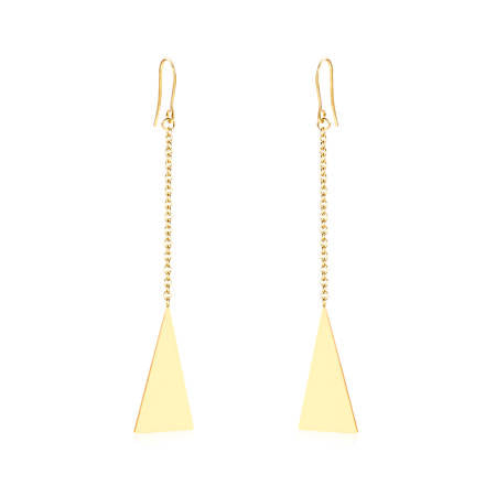Boucles d'oreilles - Long Triangle
