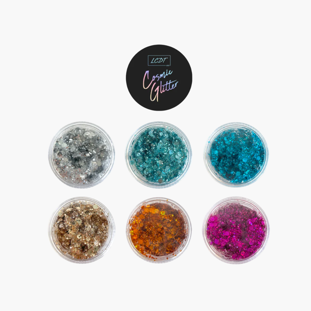 Paillettes COSMIC GLITTER - Lot de 6