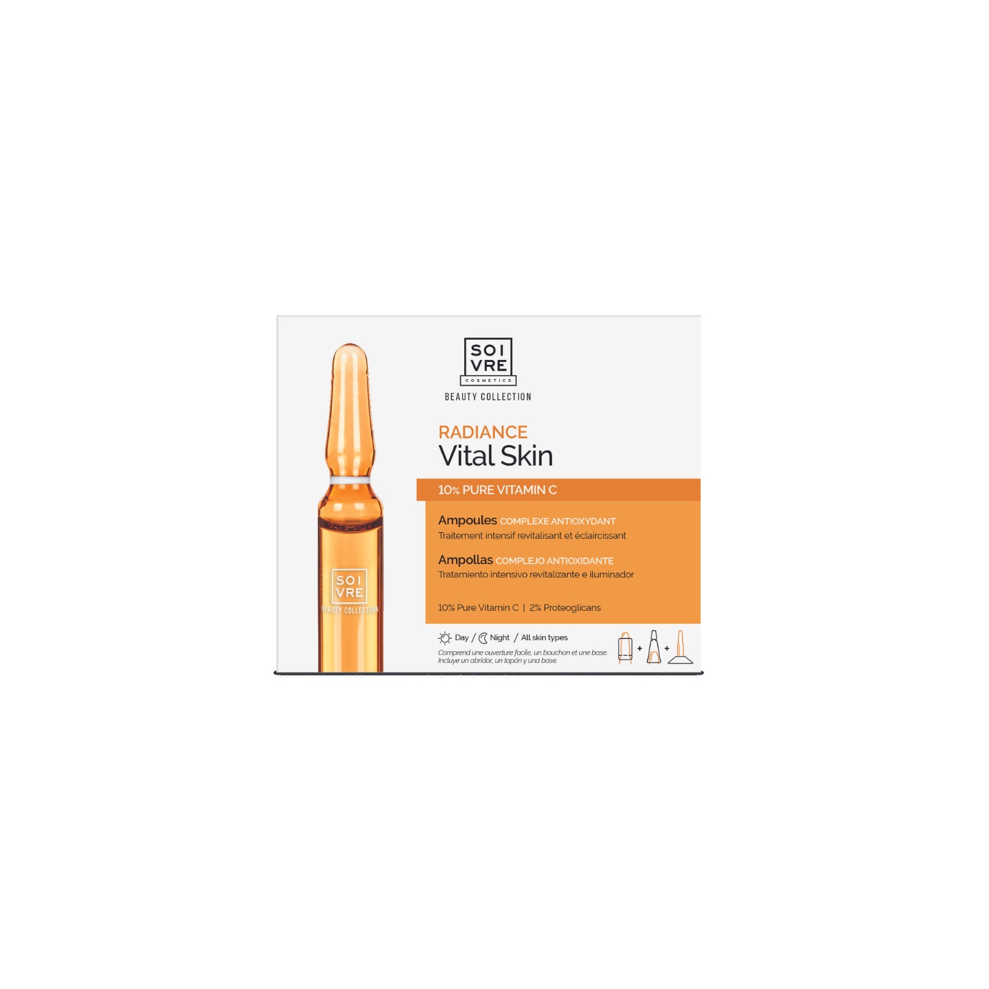 Ampoules Vitamine C - Vital Skin - boite de 10