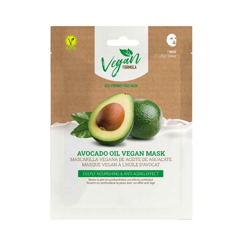 Masque tissu – Huile d’avocat