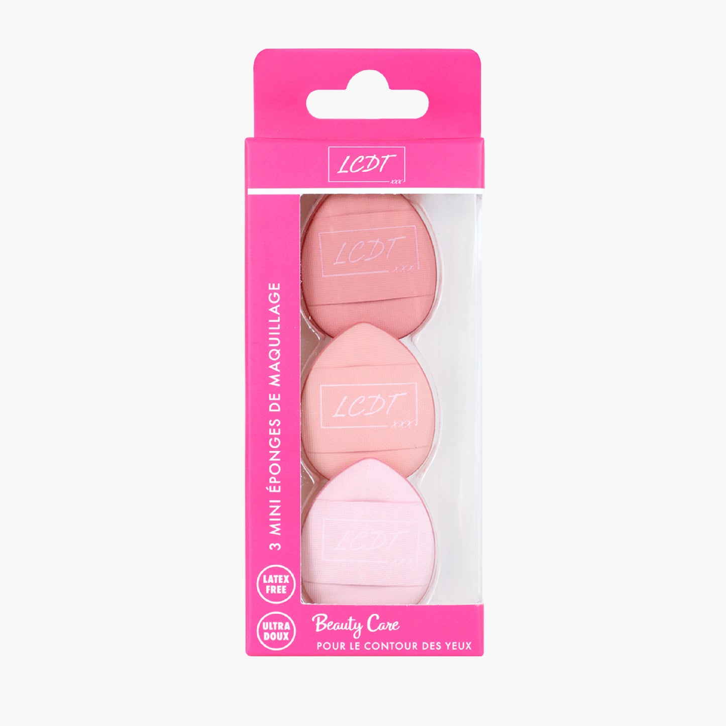 Trio de mini éponges