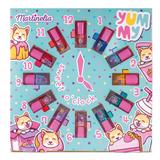 Coffret Horloge vernis Yummy