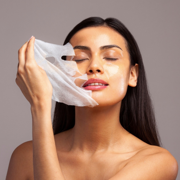 Masque tissu – Huile de menthe, avoine et jojoba